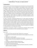 Unidad didáctica: “Mi cuerpo, una máquina perfecta”