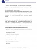 Manual de Introducción al Campo Profesional del Comercio Internacional
