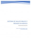 Sistema de salud publico y privado en México