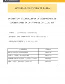Cuarentena y el impacto en la salud mental de adolescentes en la ciudad de Lima, año 2020