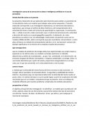 Investigación acerca de la ciencia de los datos e inteligencia artificial en el uso de pronostico