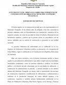 Anteproyecto de ordenanza sobre procedimientos de construcción de obras