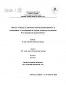 Plan de cuidados de enfermería individualizado utilizando el modelo de las 14 necesidades de Virginia Henderson, en paciente Post-Operado de Apendicetomía