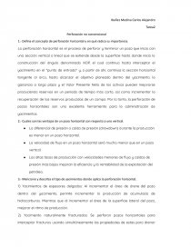 Perforación Horizontal. Página 1
