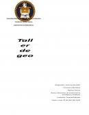 Taller de geometría