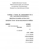 Medicinas de manera natural en el Municipio Tovar- Estado bolivariano de Mèrida