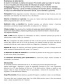 Exámenes de laboratorio
