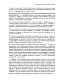 El análisis de la política pública