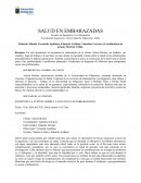 Salud en embarazadas