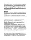 Las vías metabólicas