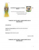 Crisis de los valores, consecuencia de su indefinición