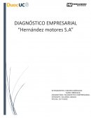 Diagnóstico empresarial Hernández motores S.A