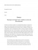 Municipio de Guapi Cauca: Análisis en clave de Bio-desarrollo