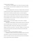 El campo de estudio de la Pedagogía