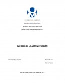 El Poder de la Administración