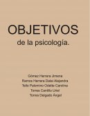 Objetivos de la psicología