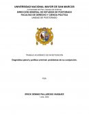 Dogmática penal y política criminal: problemas de su conjunción