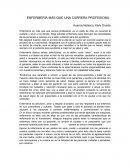 Por qué estudiar enfermería