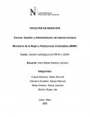 Gestión estratégica de RRHH y SERV