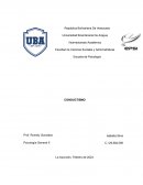 Conductismo. Condicionamiento Operante