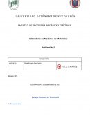 Laboratorio de Mecánica de Materiales Actividad No.5