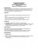 Práctica No. 1 Aplicación de las compuertas universales