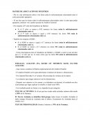 Matriz de adecuación de muestreo