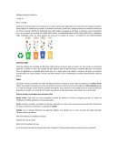 Diálogos proyecto académico. Reciclaje