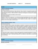 Evaluación diagnostica