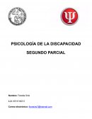 Psicologia de la discapacidad