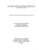 Identificación de peligros, aspectos e impactos ambientales