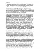 Ensayo Conduccion de Vehiculos