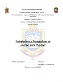 Trabajadores y Trabajadoras de Labores para el Hogar