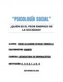 ¿Quién es el peor enemigo de la sociedad?