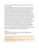 Cómo o de qué forma la etapa de vida del producto y el estudio de la competencia definen la estrategia?