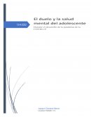 El duelo adolescente en la pandemia