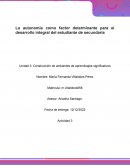 Construcción de ambientes de aprendizajes significativos