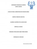 Plan de estudios: Administracion de negocios (MBA)