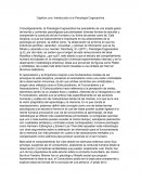 Introducción a la Psicología Cognoscitiva