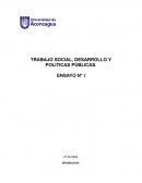 Trabajo social, desarrollo y politicas públicas
