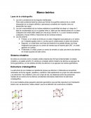 Marco teórico Leyes de la cristalografía