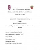 Actividad: Expansión del mercado Mexicano en la Asociación Europea