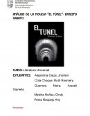 Análisis de la novela “El túnel”- Ernesto Sabato