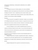 Inteligencia emocional e inteligencia emocional en el ámbito académico