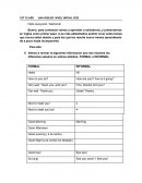 Trabajo Práctico UAA Inglés nivel inicial