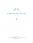 Alimentación sustentable