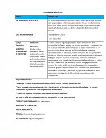 Programa analitico primaria. Página 1
