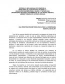 Una proposición metodológica para la enseñanza musical escolar