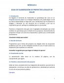 Guia de elaboración de proyectos locales de salud