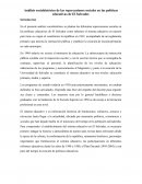 Análisis sociohistórico de las repercusiones sociales en las políticas educativas de El Salvador